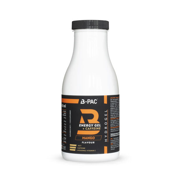 B-PAC® Energy Gel + Caffeine - butelka 480 ml