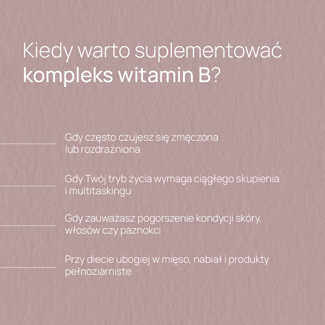 Yanesse® B-Complex: kompleks witamin B z aronią