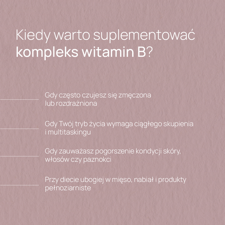 Yanesse® B-Complex: kompleks witamin B z aronią
