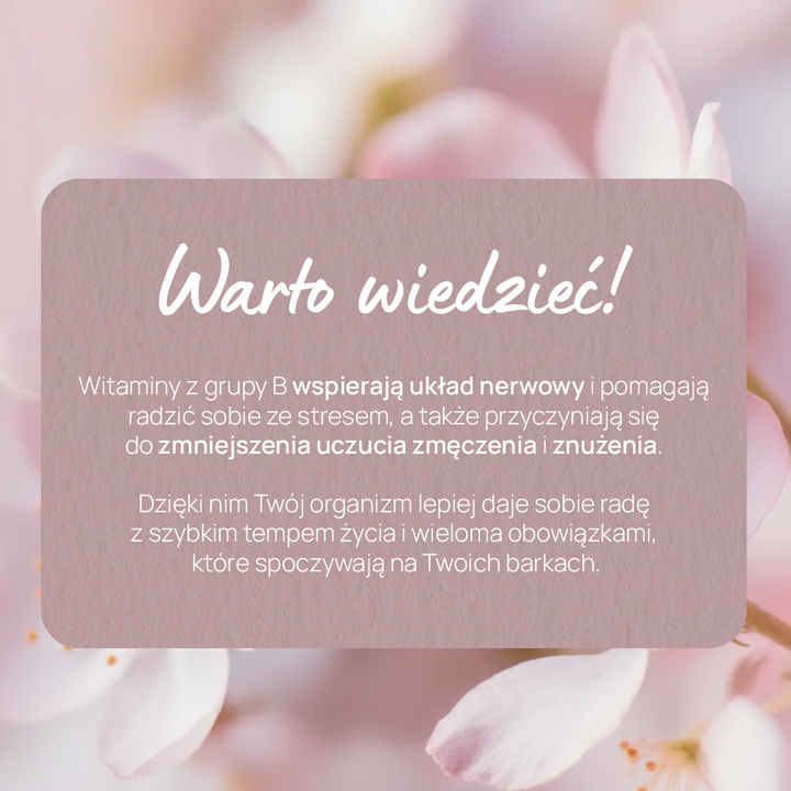 Yanesse® B-Complex: kompleks witamin B z aronią