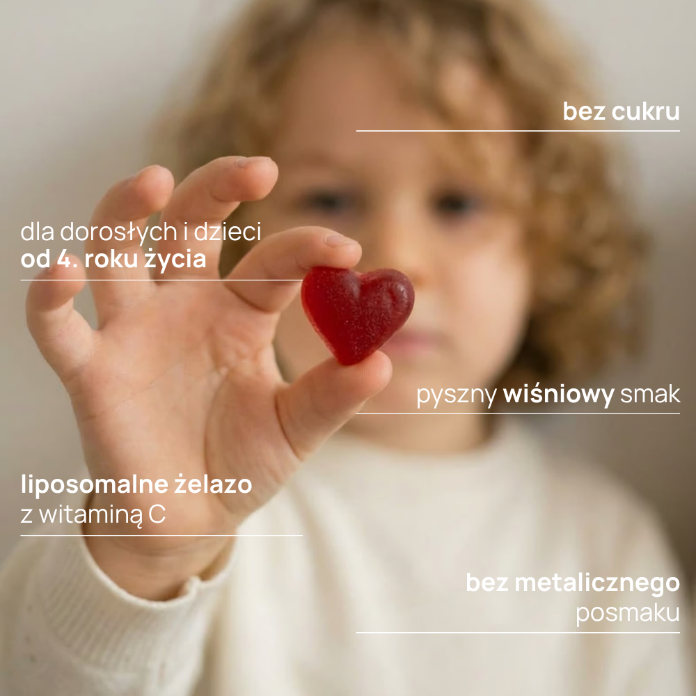 Lipo 4Me® IRON Gummies żelki z żelazem