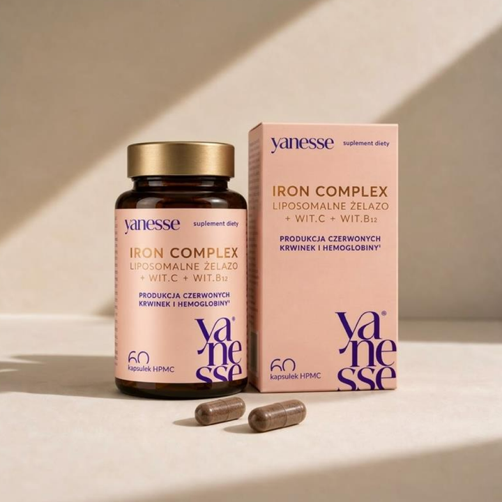 Yanesse® IRON Complex żelazo w kapsułkach