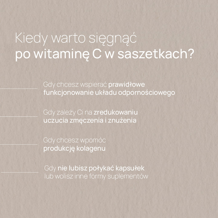 Lipo 4Me® liposomalna witamina C w saszetkach