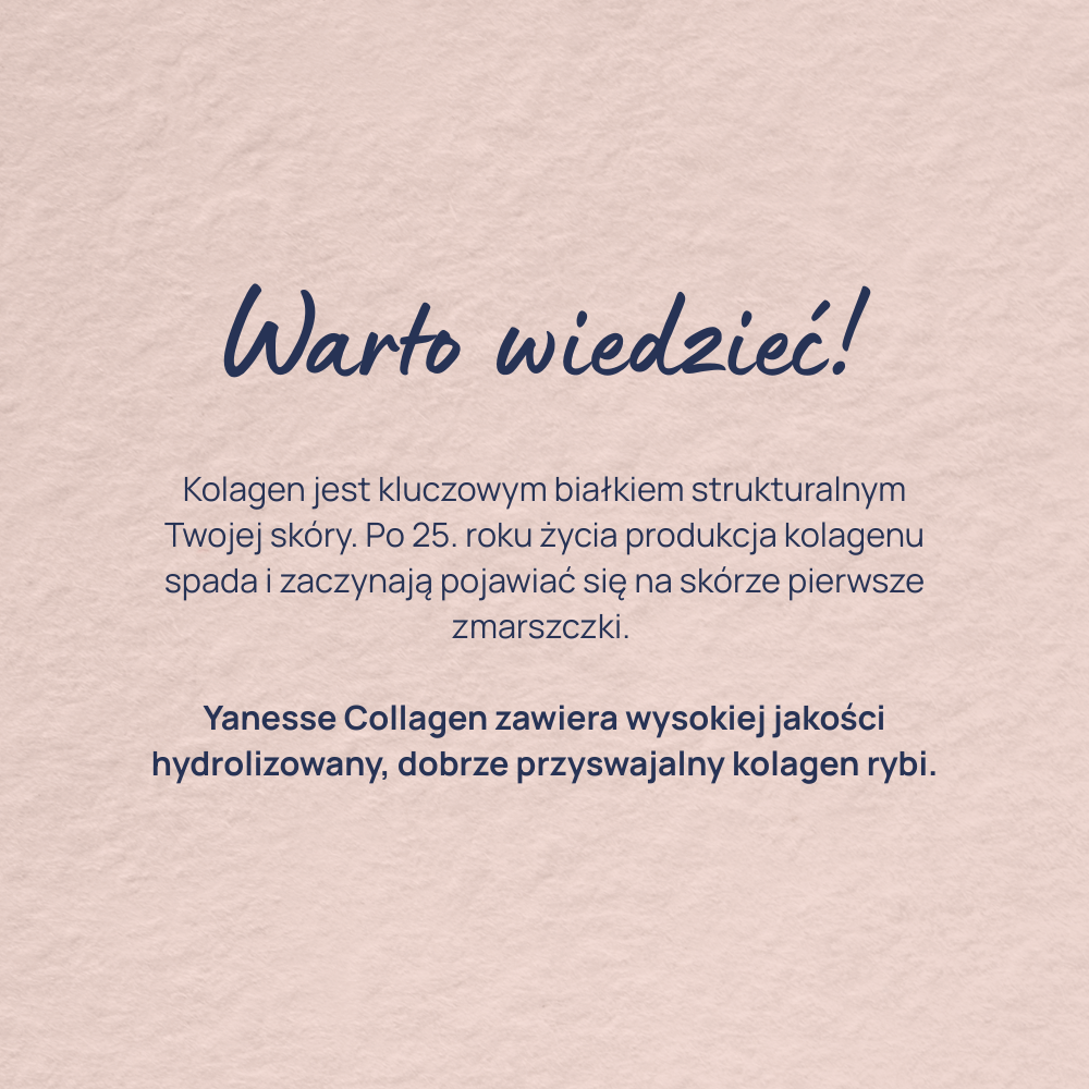 Yanesse Collagen w proszku o smaku truskawkowo-malinowym