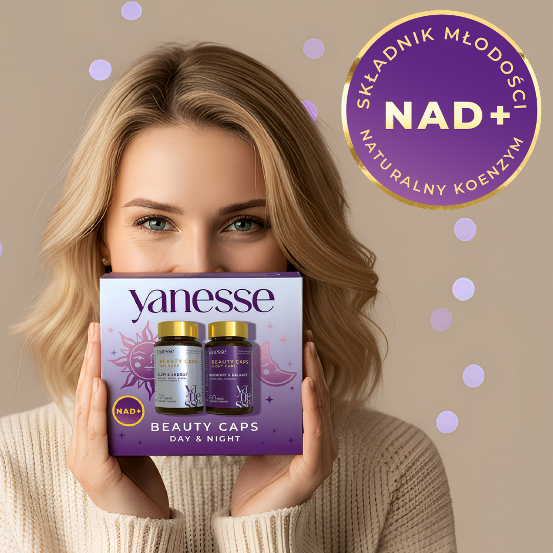 Yanesse® Beauty Caps Day & Night: formuła na dzień i na noc dla włosów, skóry i paznokci