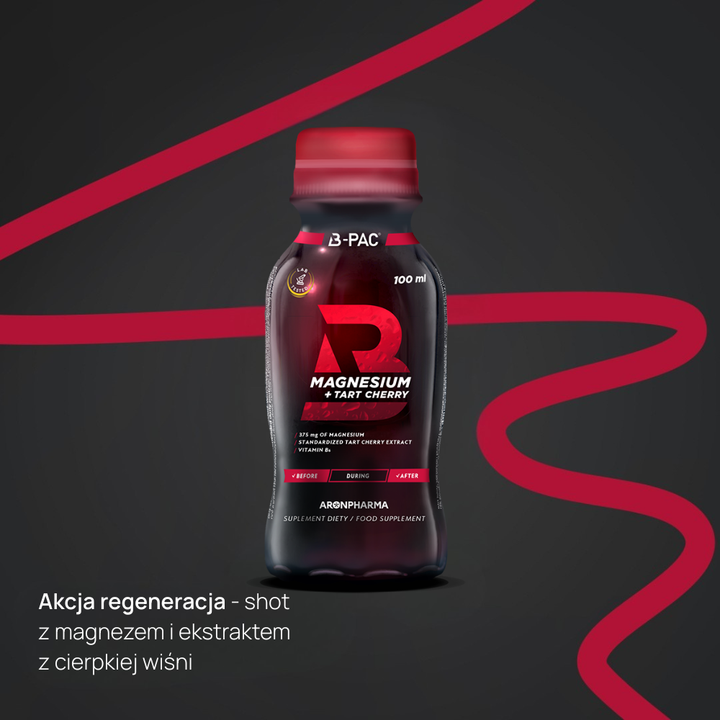 B-PAC® Shot z magnezem o smaku wiśniowym 100 ml