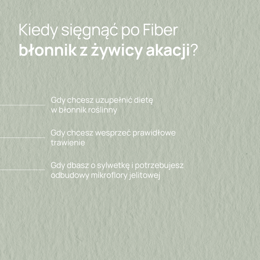 Yanesse® Fiber rozpuszczalny błonnik z akacji