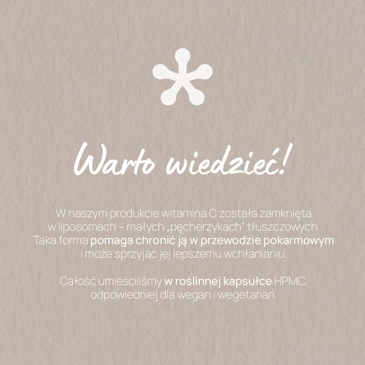 Lipo 4Me® Vit. C - 60 kapsułek HPMC