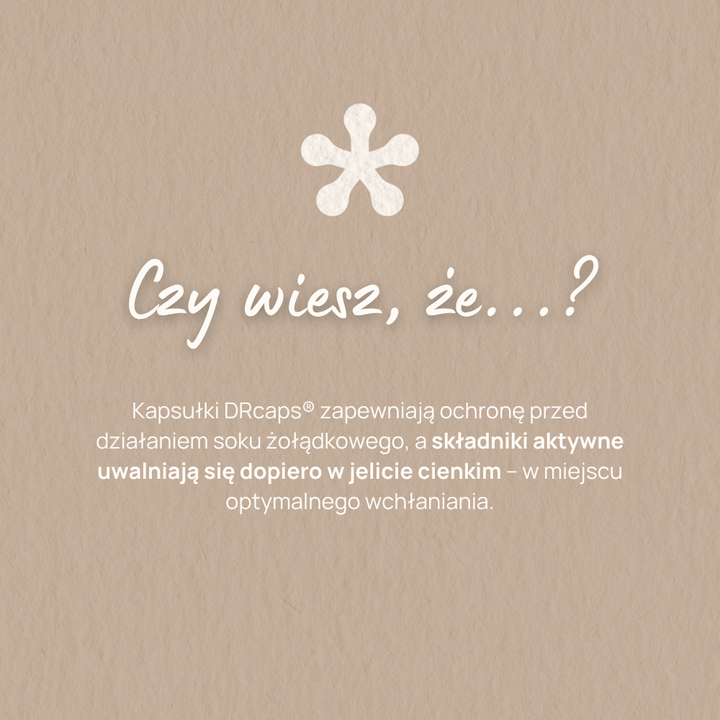 Forminol® - 30 kapsułek HPMC o przedłużonym uwalnianiu