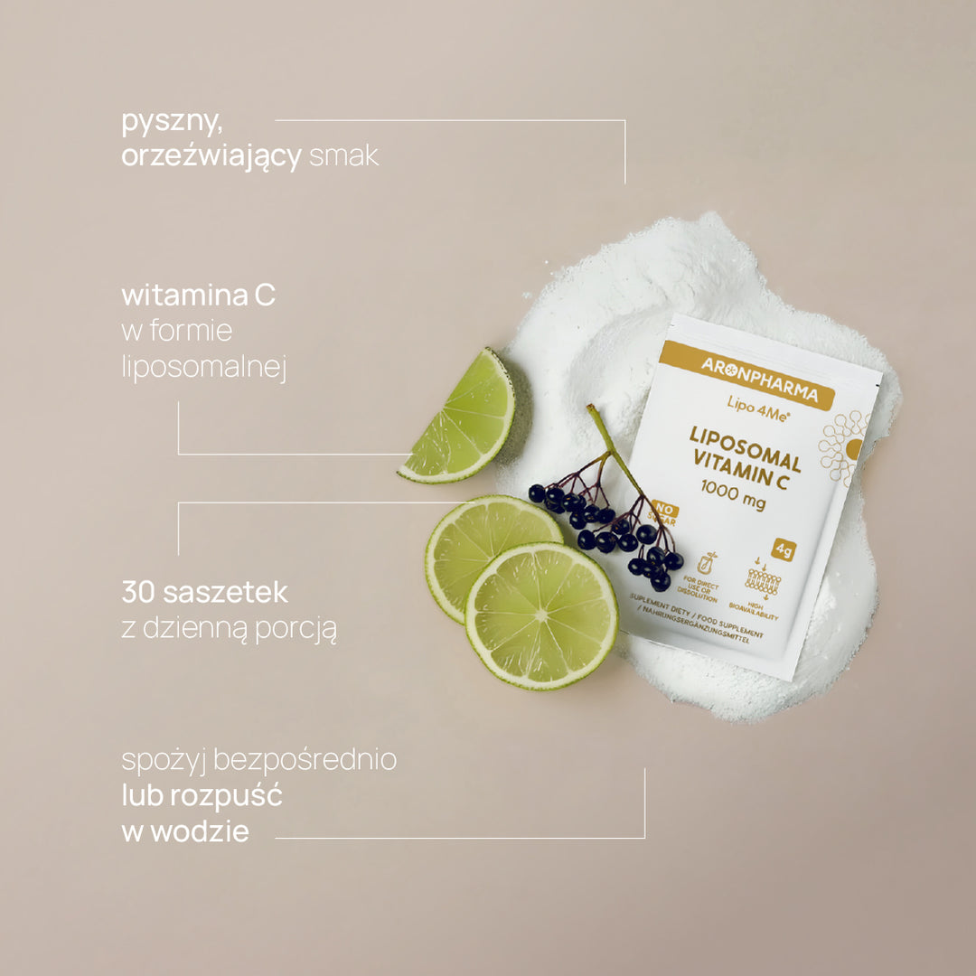 Lipo 4Me® liposomalna witamina C w saszetkach