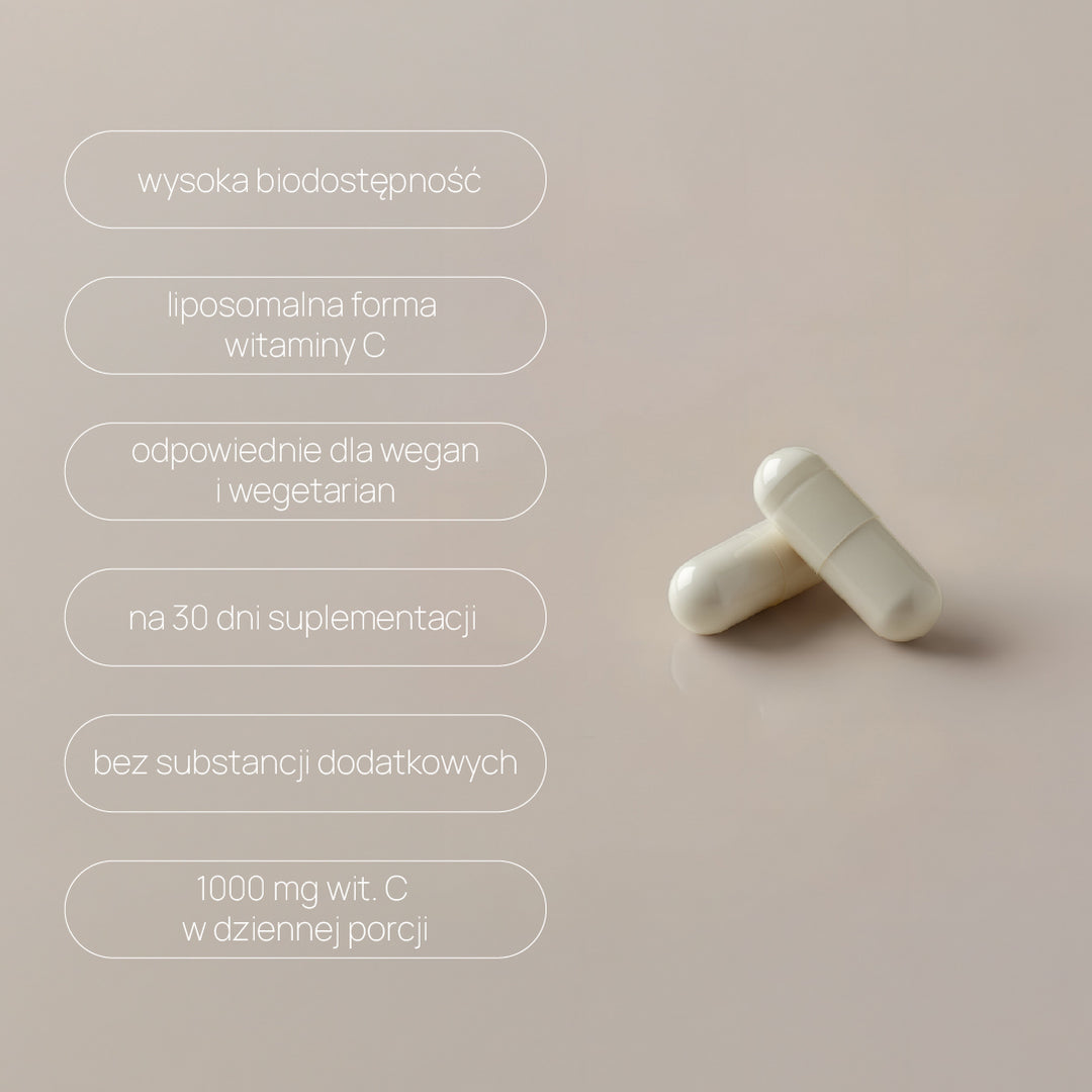 Lipo 4Me® Vit. C - 60 kapsułek HPMC