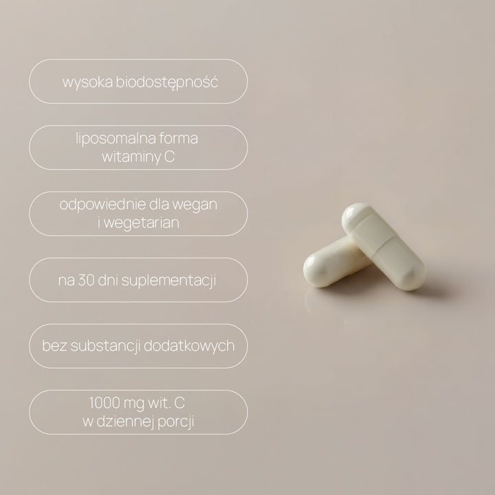 Lipo 4Me® Vit. C - 60 kapsułek HPMC