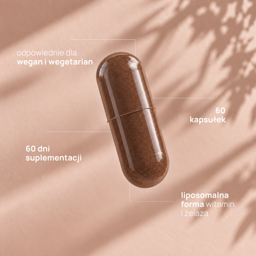 Yanesse® IRON Complex żelazo w kapsułkach