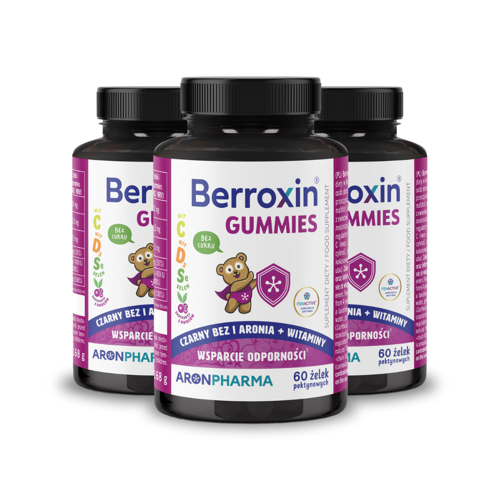 Zestaw 3x Berroxin® Gummies