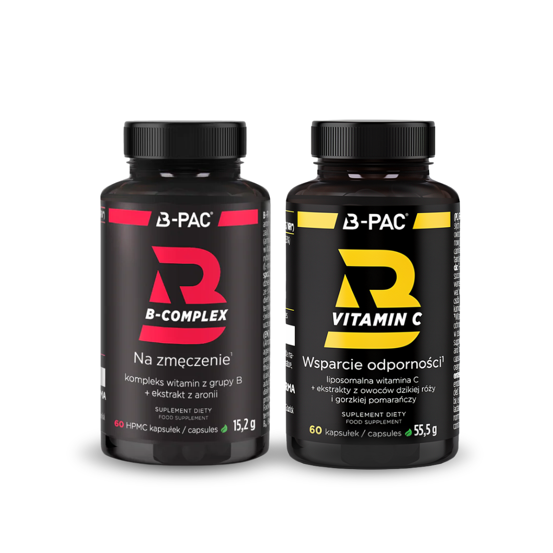 Energia i odporność: B-PAC® Vitamin C + B-Complex