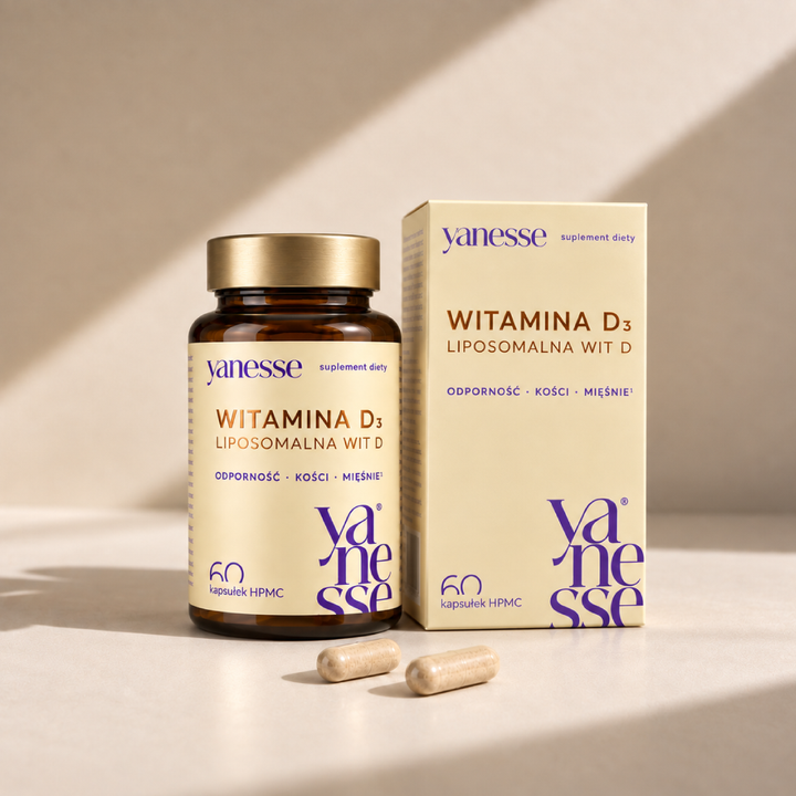 Yanesse® Vit. D3: liposomalna witamina D w kapsułkach (Kopia)