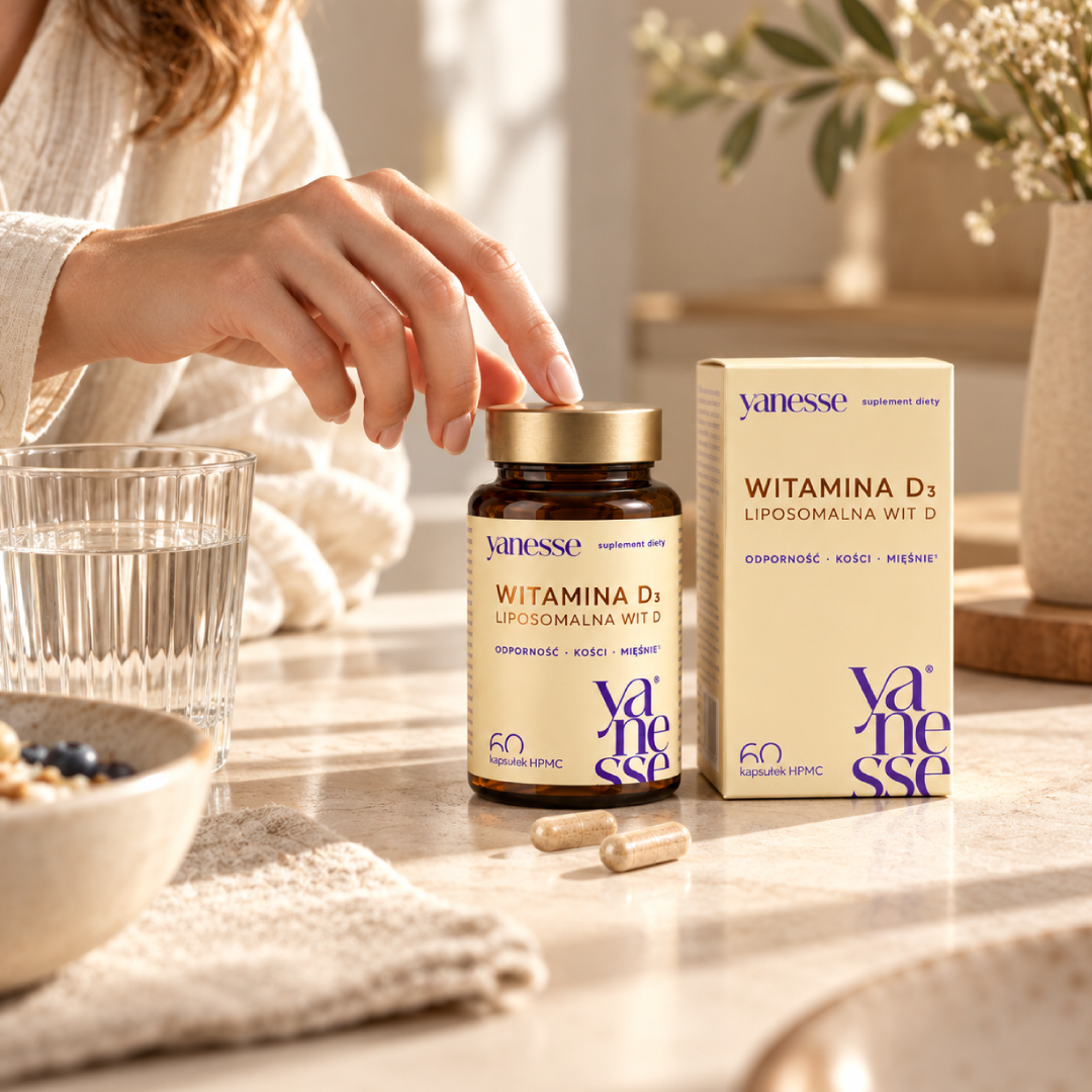 Yanesse® Vit. D3: liposomalna witamina D w kapsułkach (Kopia)