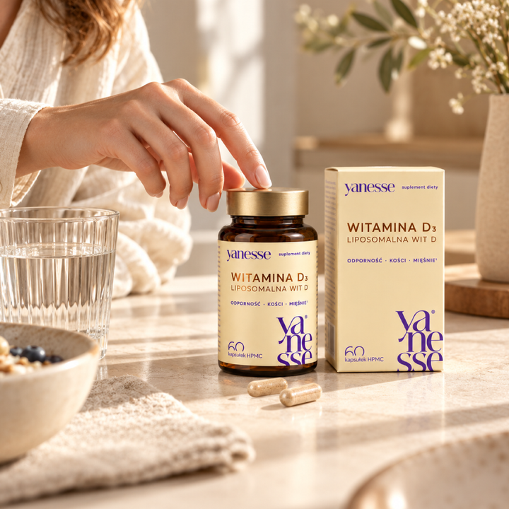 Yanesse® Vit. D3: liposomalna witamina D w kapsułkach (Kopia)
