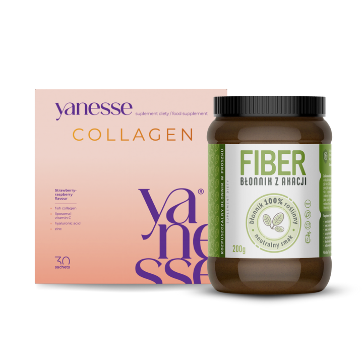 Zestaw dla Niej: kolagen + błonnik