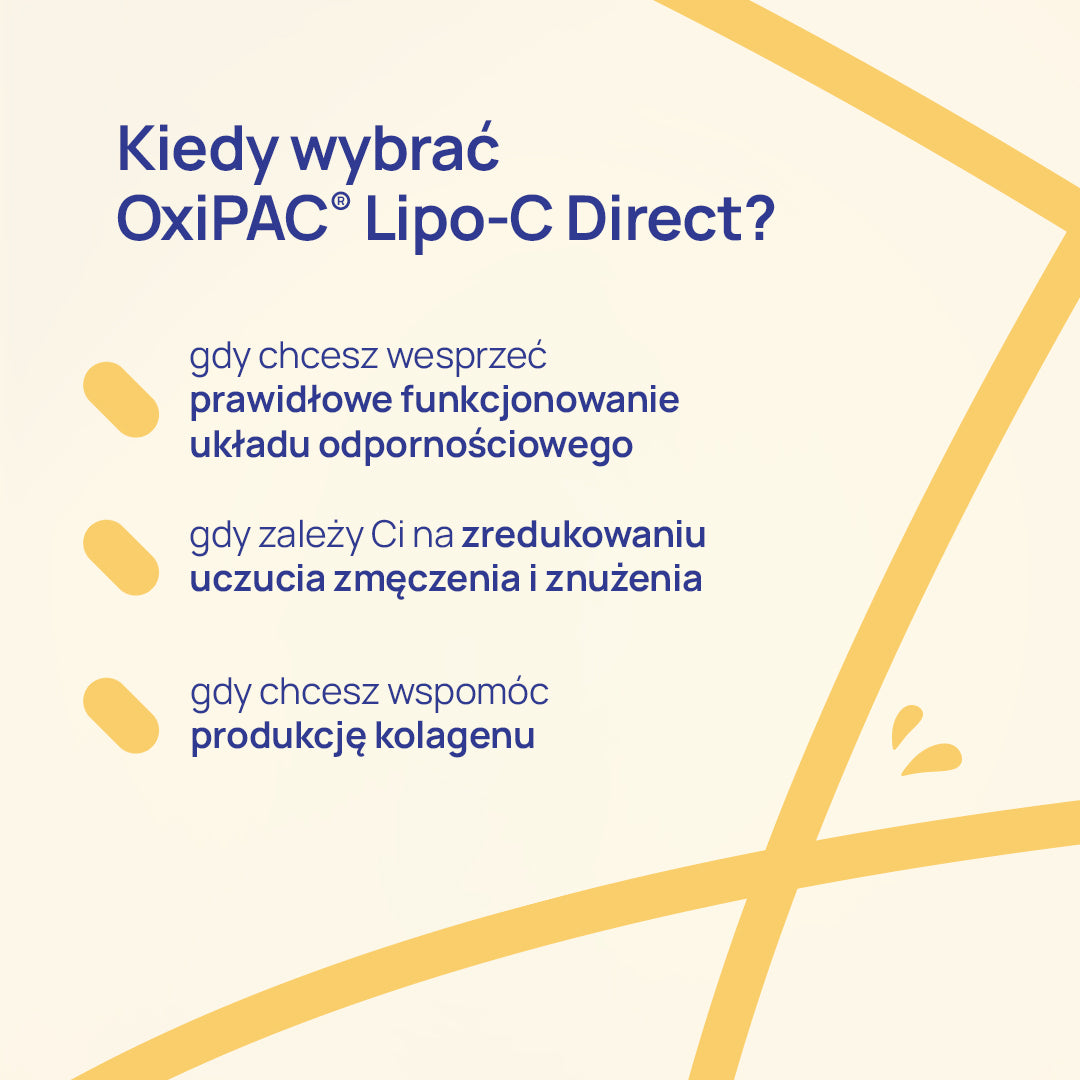 OxiPAC® Lipo-C Direct - 20 saszetek 1000 mg witaminy C
