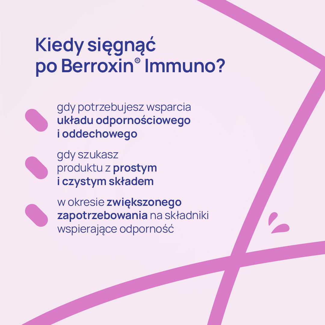 Berroxin® Immuno 120 ml - syrop z czarnego bzu i aronii