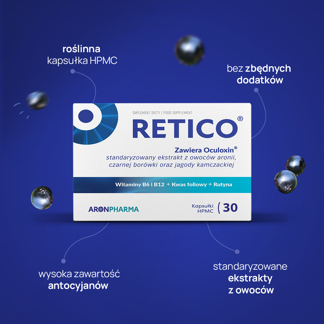 Retico® 30 kapsułek HPMC