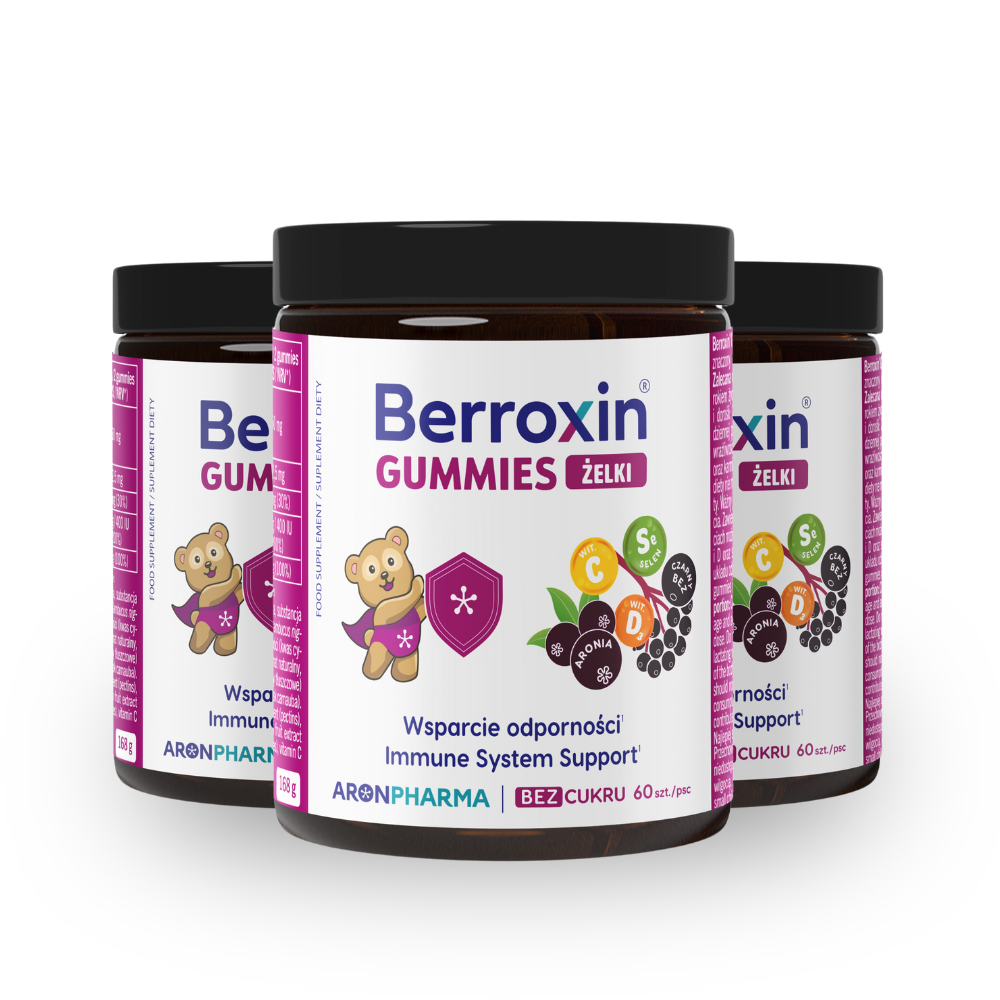 Zestaw 3x Berroxin® Gummies