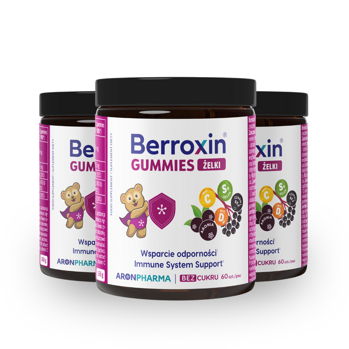 Zestaw 3x Berroxin® Gummies