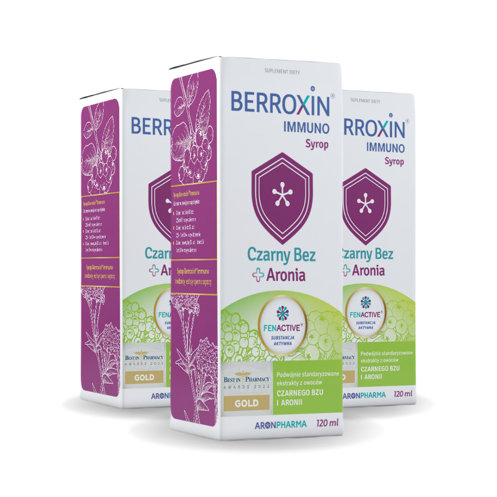 Zestaw 3x Berroxin® Immuno