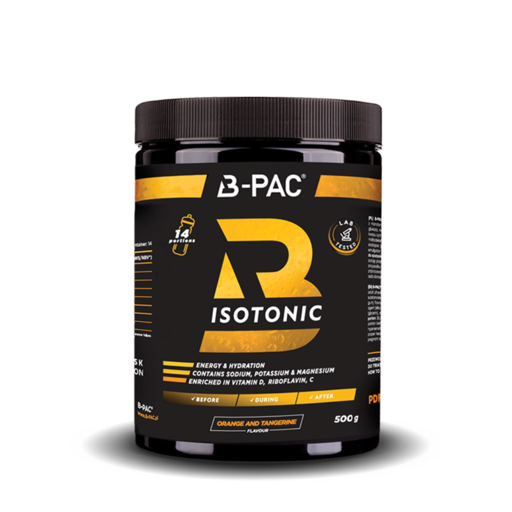 B-PAC® Isotonic o smaku pomarańczowo-mandarynkowym