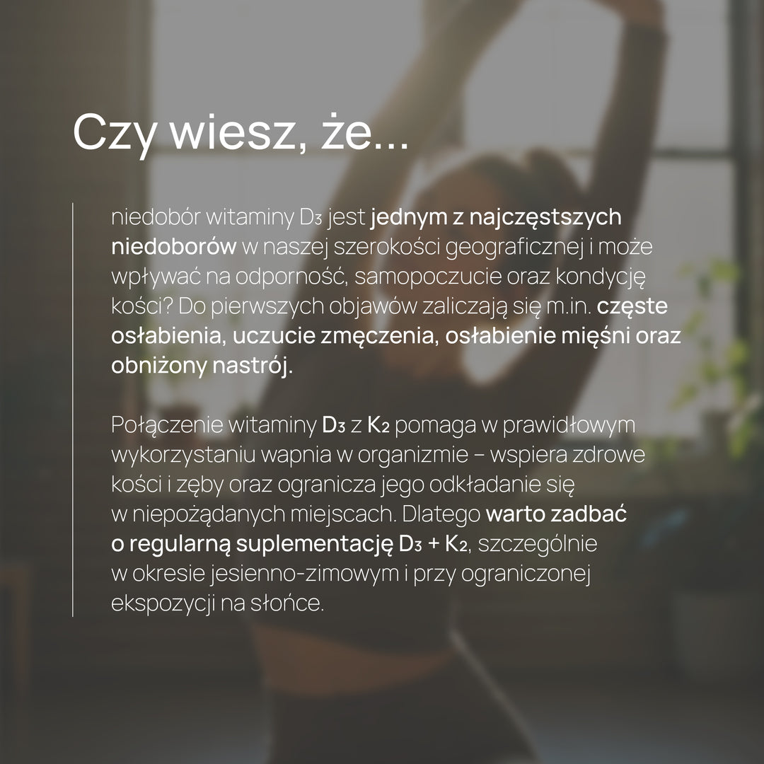 Lipo 4Me® D3+K2- 60 kapsułek HPMC