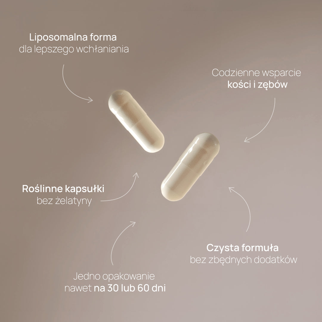 Lipo 4Me® D3+K2- 60 kapsułek HPMC