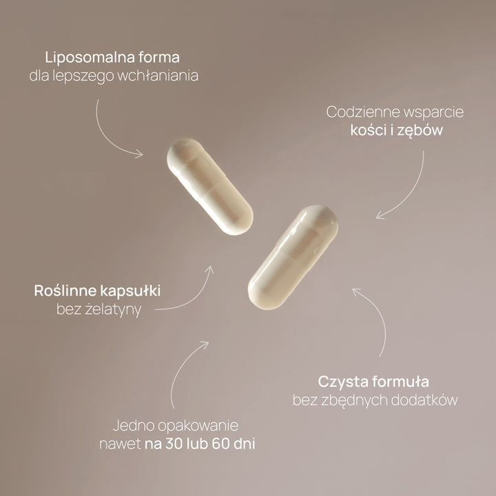 Lipo 4Me® D3+K2- 60 kapsułek HPMC