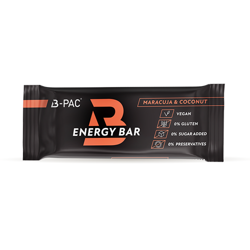 B-PAC® Energy Bar Maracuja & Coconut - baton 50 g