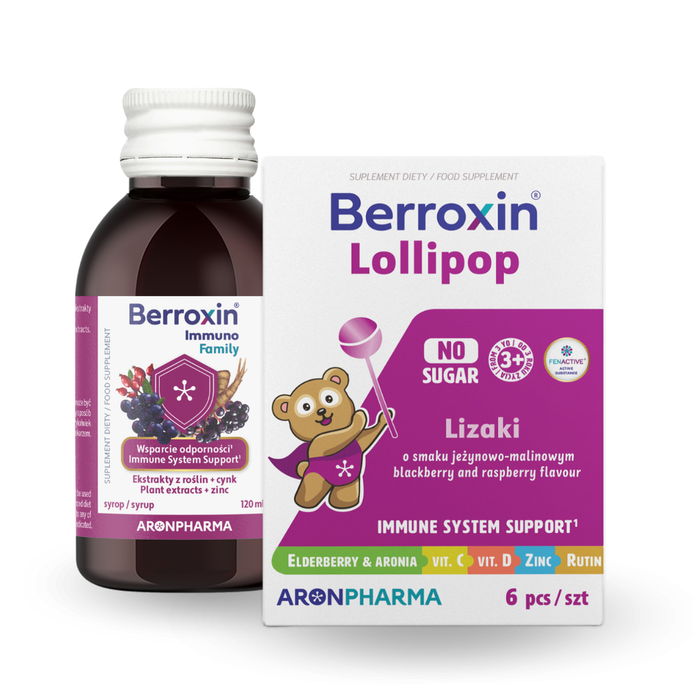 Odporność Dzieci: syrop + lizaki